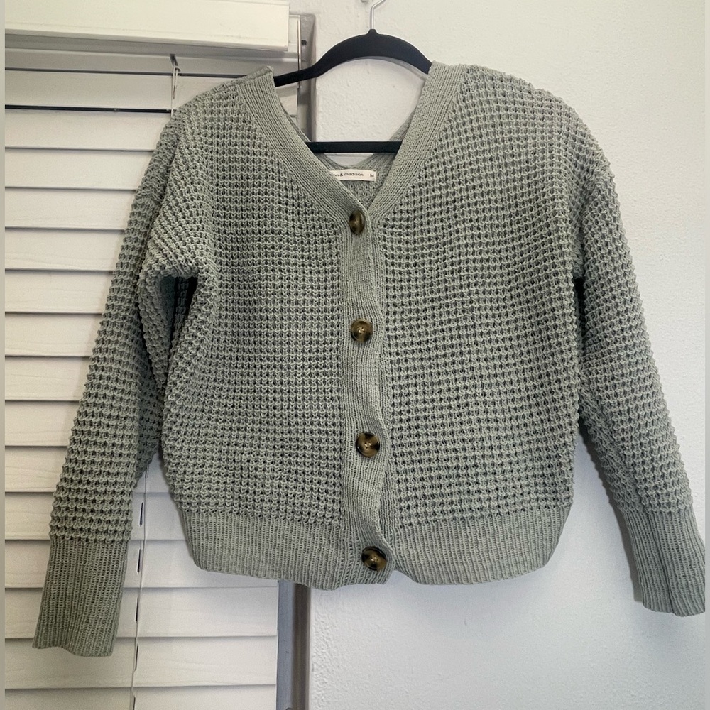 Moon & Madison Button Down Cardigan